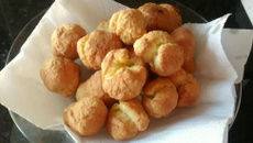 Bolinho de farinha de trigo