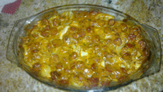 Macarrão ao molho de calabresa e requeijão