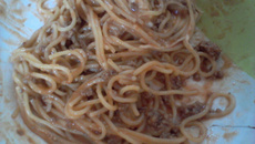 Macarronada à bolonhesa