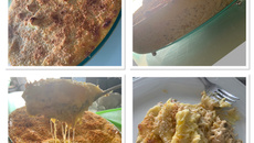 Escondidinho de frango (com purê de mandioquinha)