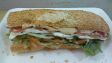 Sanduíche guerreira