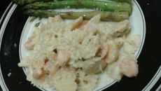 Farfalle au vin blanc en 15 minutes