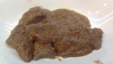 Carne refogada com gengibre