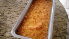 Pudim de aipim fácil