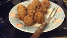 Almôndega de soja da Nina Rosa