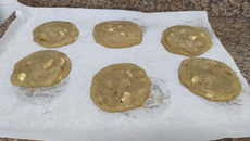 Cookies macios de chocolate