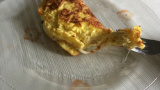 Omelete falso "requelete"
