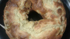 Bolo de banana de liquidificador