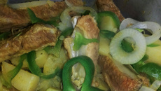 Costelinha com batata