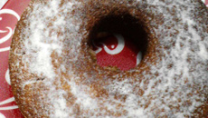 Bolo de bananas amassadas