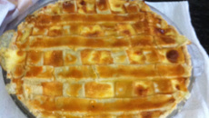 Torta de frango com palmito