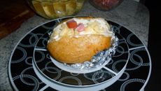 Batata recheada especial