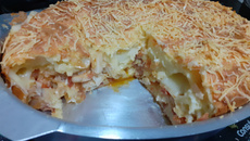 Torta de palmito