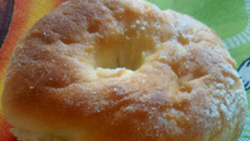 Rosquinhas de leite condesado