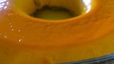 Pudim delicioso de leite condensado