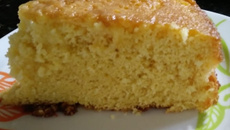 Bolo refrigerante de laranja