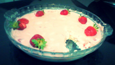 Sobremesa de morango