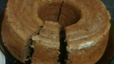 Bolo de aveia com banana