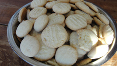 Bolachinha de nata com maizena