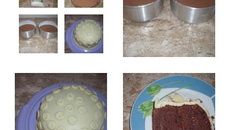 Bolo de massa de mandioca sem glúten