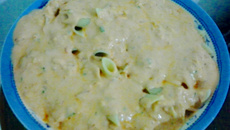 Penne ao molho de tomate e creme de leite