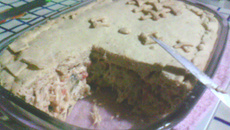 Empadão de frango com batata