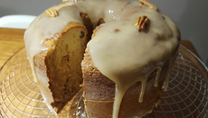 Bolo de nozes fácil