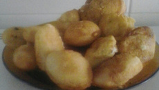 Bolinho de chuva salgado