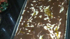 Mousse de maracujá com chocolate