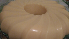 Pudim de geladeira sabor maracujá