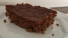 Bolo integral com mel