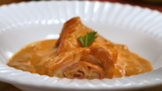 Rondelli com massa de pastel