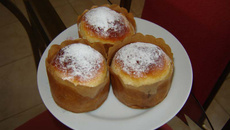 Mini panetone de bombom