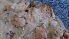 Torta de frango de panela