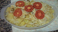 Salada de bacalhau