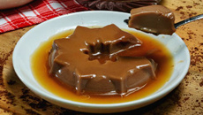 Pudim para o dia das mães