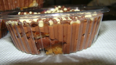 Pavê de chocolate com bolo