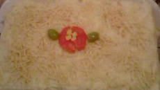 Torta salgada de pão com frango