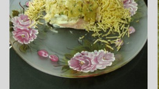 Souflé de arroz recheado do Lúcio Cezar