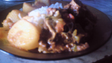 Suan de carneiro marinada à moda do Vagner