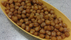 Aperitivo de grão de bico