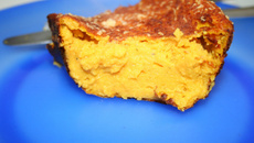 Souflé cremoso de cenoura