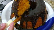 Bolo de cenoura