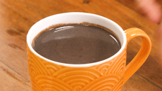 Chocolate quente fit