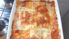 Lasanha de frango cremoso da Ju