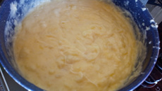 Purê de batata com queijo