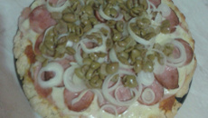 Pizza caseira com fermento químico