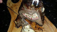 Carne louca recheada