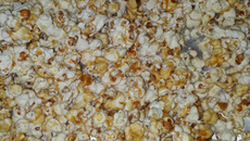 Pipoca doce caramelizada