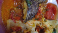 Moqueca de tilápia